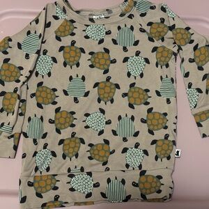 Charming Turtle Pattern Kids Sweatshirt